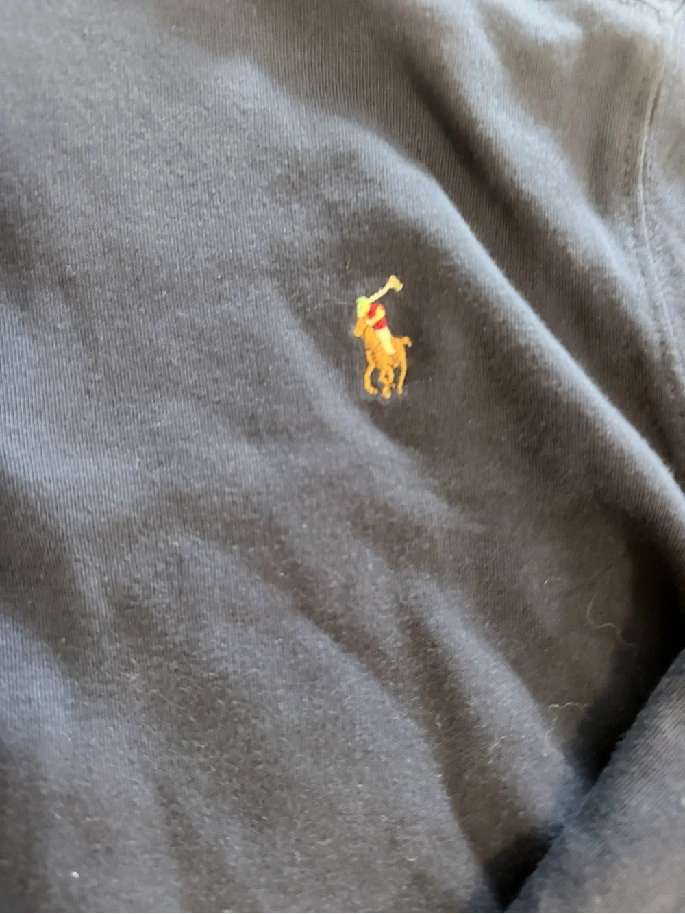 Polo by Ralph Lauren Navy Half-Zip Sweater